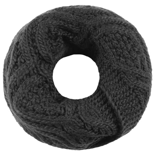 Seeberger Salvirola Loopschal Strickschal Damenschal Rundschal Winterschal (One Size - schwarz) von Seeberger