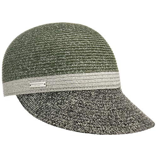 Seeberger Silvia Damencap Visor Sommercap Damenvisor (One Size - Khaki) von Seeberger