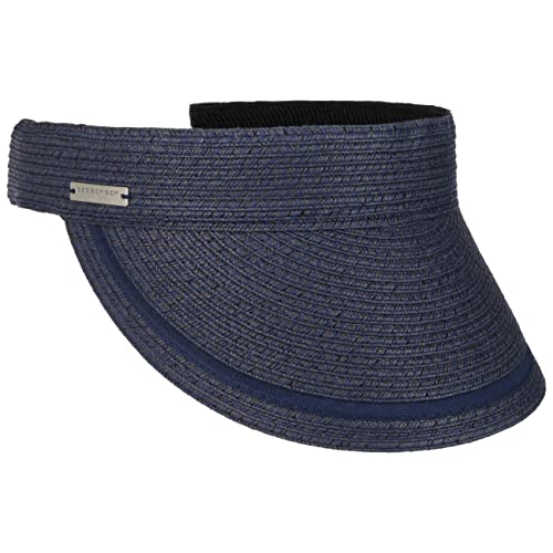 Seeberger Solvea Strohvisor Visor Sonnenvisor (One Size - dunkelblau) von Seeberger