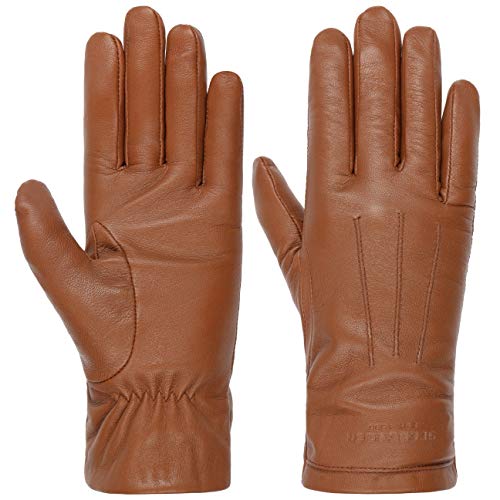 Seeberger Spencer Lederhandschuhe Handschuhe Damenhandschuhe Fingerhandschuhe (6 HS - cognac) von Seeberger