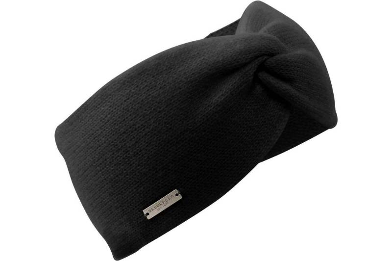 Seeberger Stirnband Cashmere Stirnband mit Knotendetail 17325-0 von Seeberger