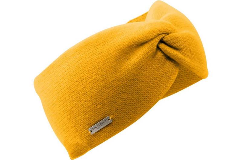 Seeberger Stirnband Cashmere Stirnband mit Knotendetail 17325-0 von Seeberger