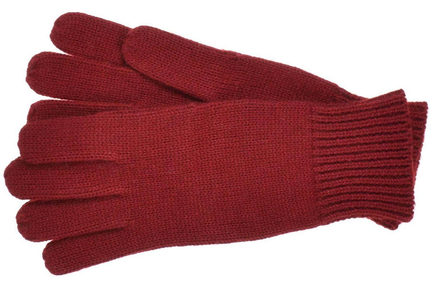 Seeberger Strickhandschuhe Strick Fingerhandschuhe in weichem Garn 18801-0 von Seeberger