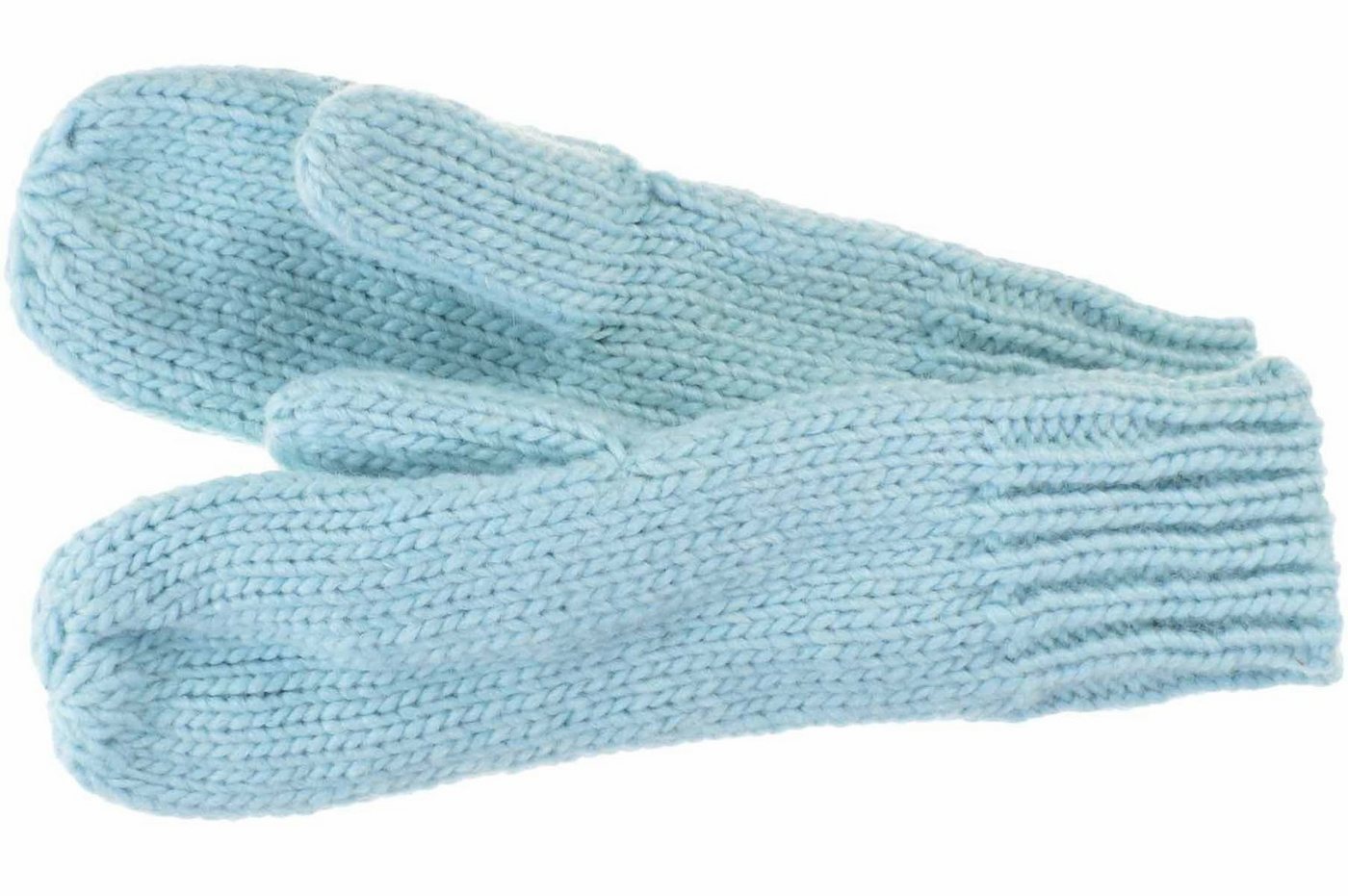 Seeberger Strickhandschuhe Strickfäustlinge mit Fleecefutter 17952-0 von Seeberger