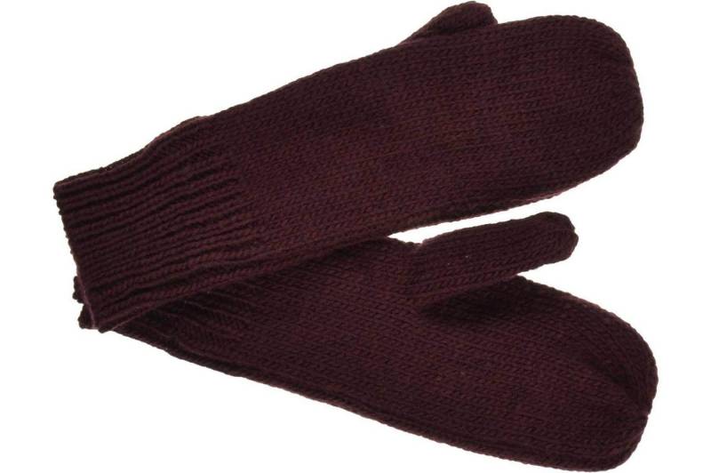 Seeberger Strickhandschuhe Strickfäustlinge mit Fleecefutter 19624-0 von Seeberger