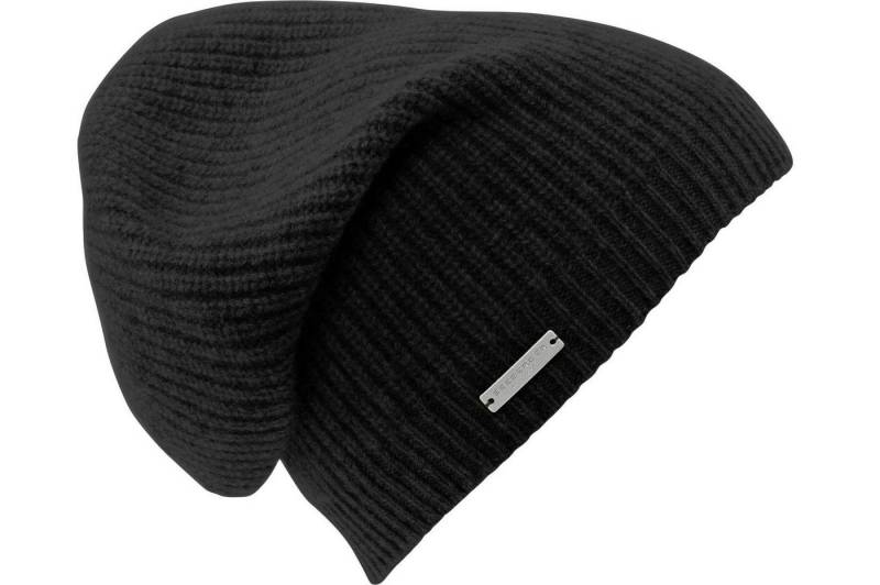 Seeberger Strickmütze Cashmere Headsock in Rippen Muster 18604-0 von Seeberger