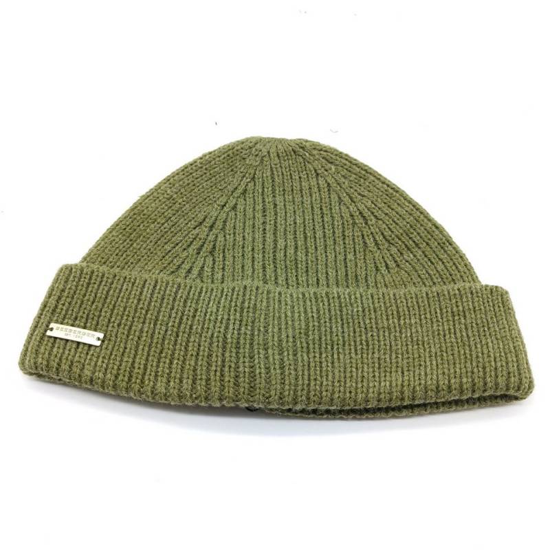 Seeberger Strickmütze Strick Docker 53 olive von Seeberger