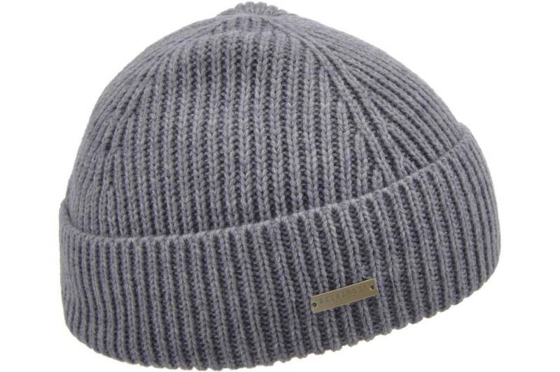 Seeberger Strickmütze Strick Docker in Rippenstruktur 19904-0 von Seeberger