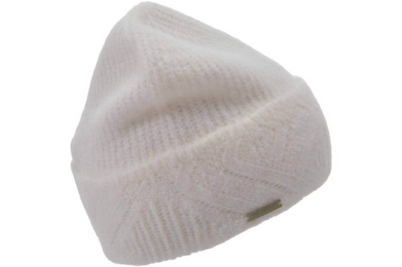 Seeberger Strickmütze Strick Toque mit Aufschlag und besonderer Struktur 19660-0 von Seeberger