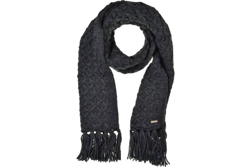 Seeberger Strickschal Strick Schal mit Fransen 180x30cm in Zopfmuster 19416-0 von Seeberger