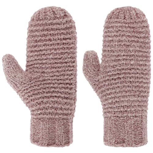 Seeberger Tajana Soft Fäustlinge Fausthandschuhe Strickhandschuhe Damenhandschuhe (One Size - rosa-meliert) von Seeberger