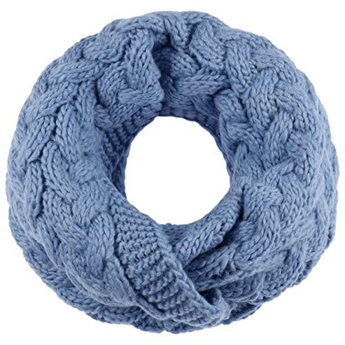 Seeberger Travola Loopschal Schal Rundschal Strickschal Winterschal Damenschal (One Size - hellblau) von Seeberger