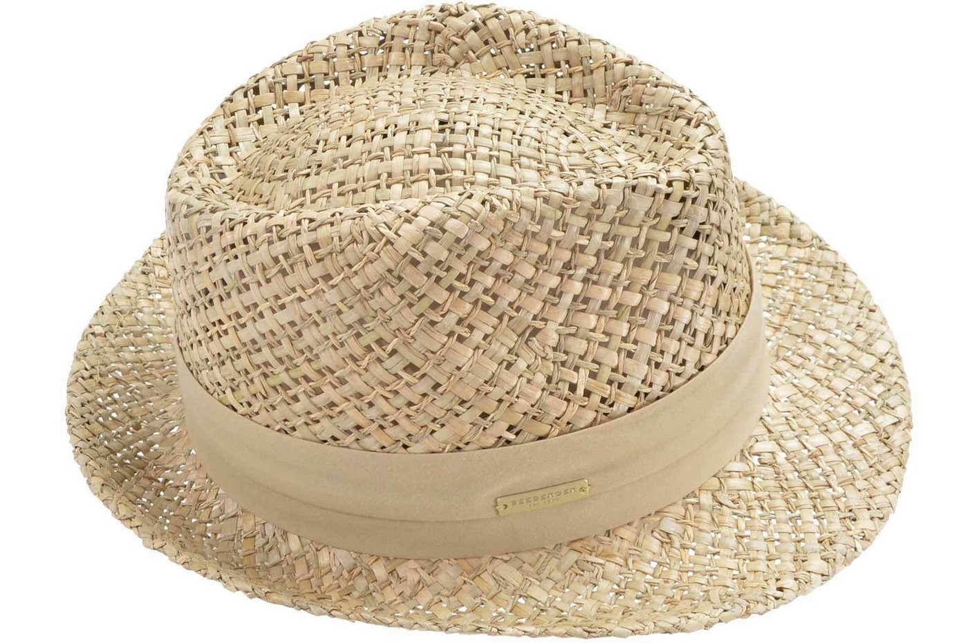 Seeberger Trilby Seegras Trilby mit besonderem Muster 55235-0 von Seeberger