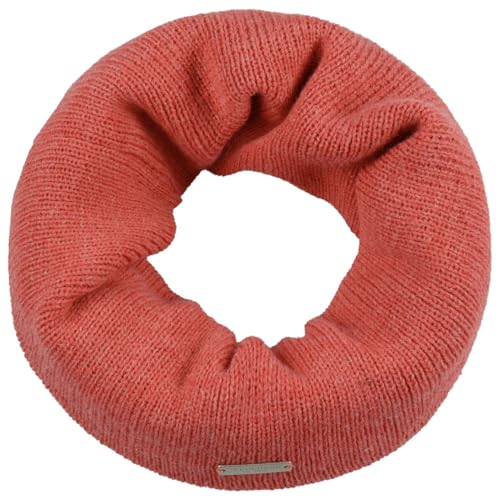 Seeberger Velasja Loopschal Schal Strickschal Damenschal Damen - mit Futter Winter Herbst-Winter - One Size koralle von Seeberger