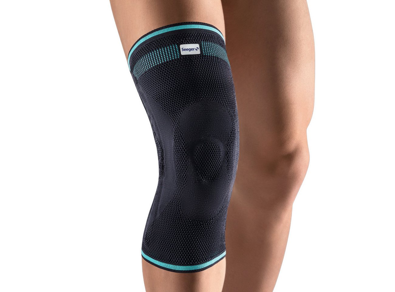 Seeger Gesundheitshaus Kniebandage Kniebandage Komfort, Schwarz Größe 4 von Seeger Gesundheitshaus