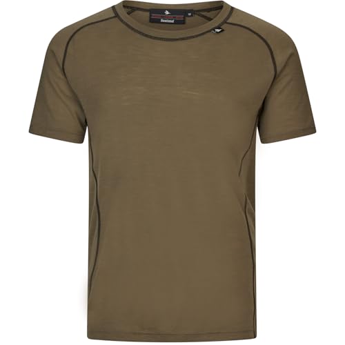 Seeland | Apex Merino T-Shirt | Professionelle Jagd Kleidung & Jagd Zubehör | Skandinavische Qualität Made to Last | Farbe: Covert Green, 3XL von Seeland