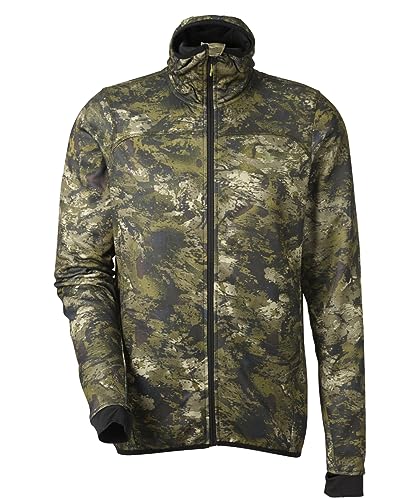 Seeland Fleecejacke Power Camo Invis Green Gr. XL von Seeland