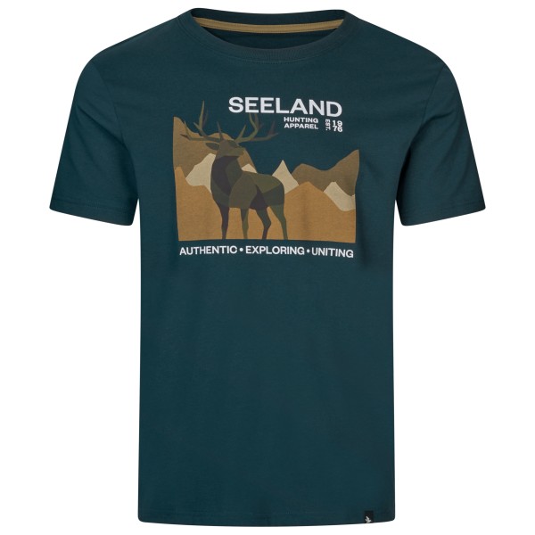 Seeland - Fragment T-Shirt - T-Shirt Gr XXL blau von Seeland