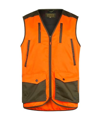 Seeland Travo Waistcoat | Hi-vis orange, L von Seeland