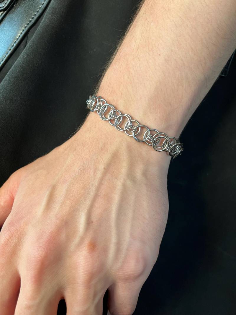 Armband Silber - Gothic Schmuck von SeelenfunkenDE