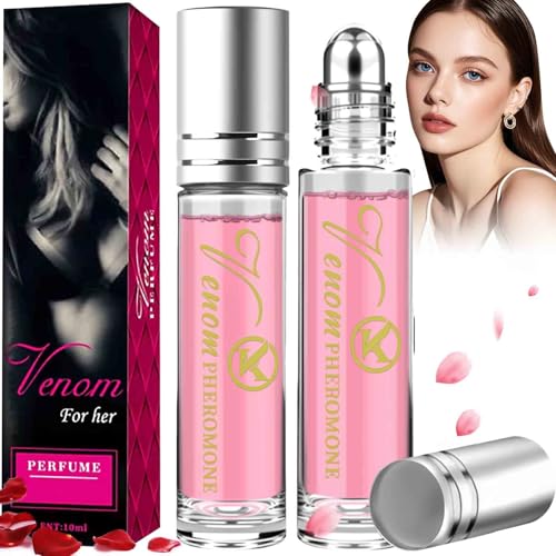 Pheromone Parfum Woman, 20ml Parfüm Frauen, Pheromon Parfum Damen, Pheroma Parfüm Pheromiya Rollerball für Anziehen Männer, Attraktiv Halten von Seelenklang