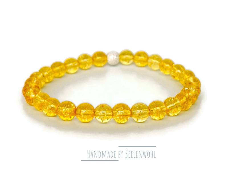 Citrin Armband Silber Edelstein Schmuck Gelb Citrin Armband Silber Edelstein Schmuck Gelb von Seelenwohl