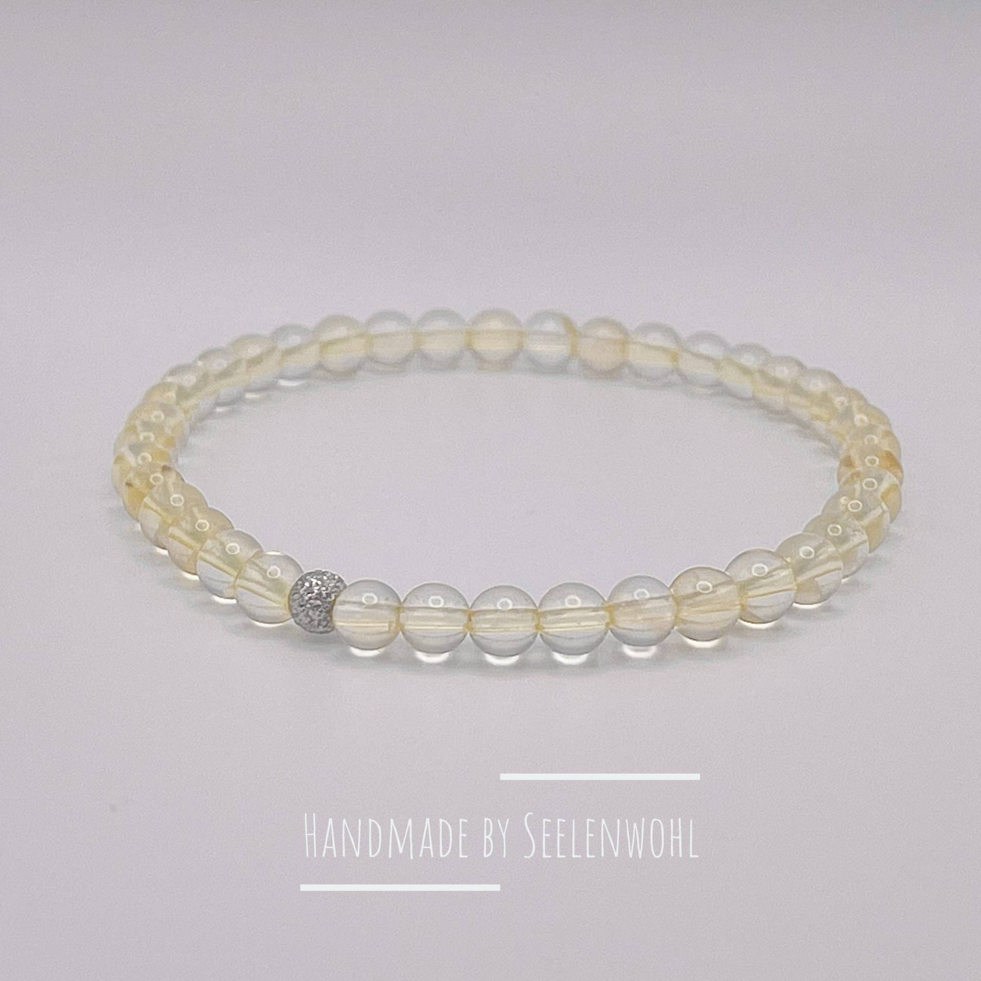 Natürlicher Citrin Armband Minimalistisch Silber Edelsteinarmband Gelb Natürlicher Citrin Armband Minimalistisch Silber Edelsteinarmband Gelb von Seelenwohl