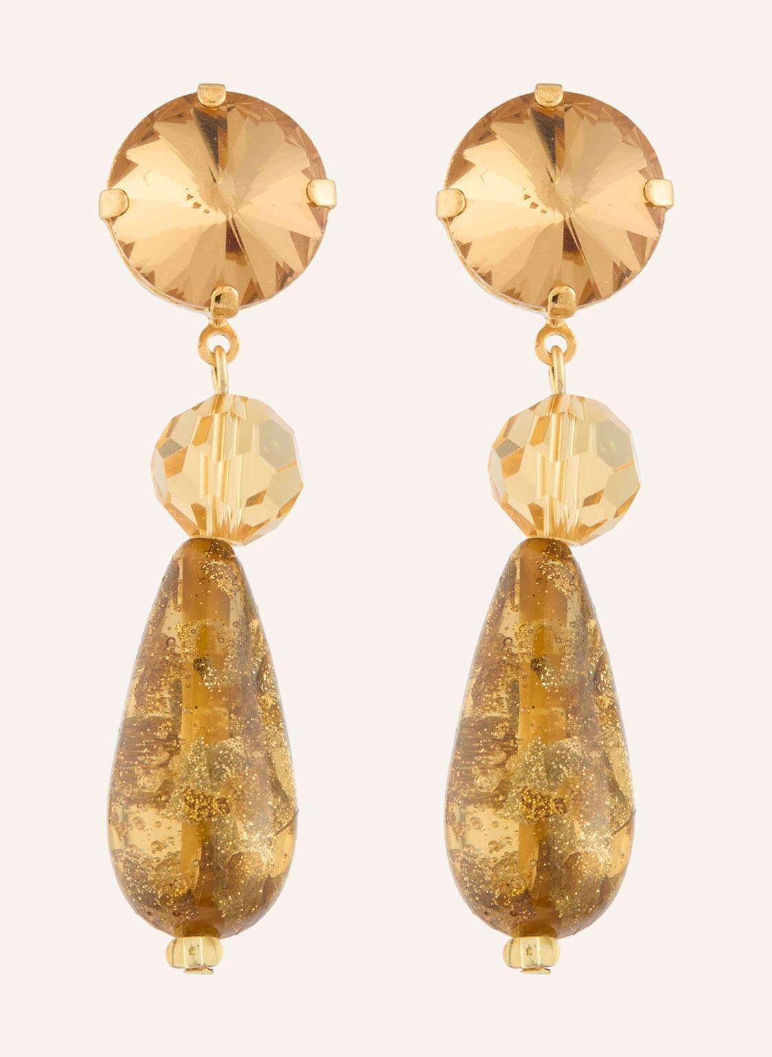 Seenberg Ohrhänger beige von Seenberg