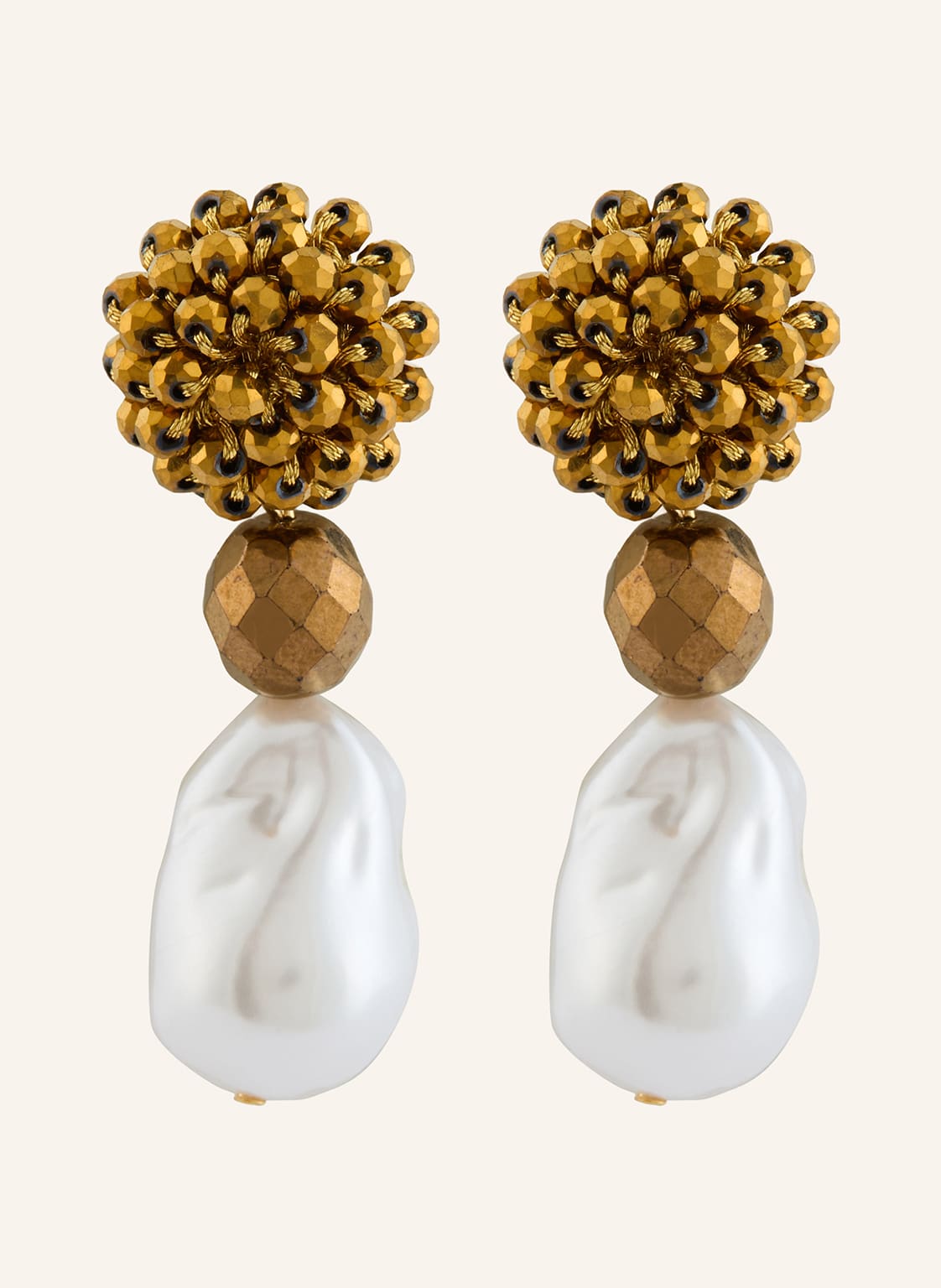 Seenberg Ohrhänger beige von Seenberg