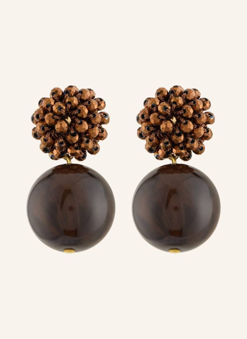 Seenberg Ohrhänger braun von Seenberg