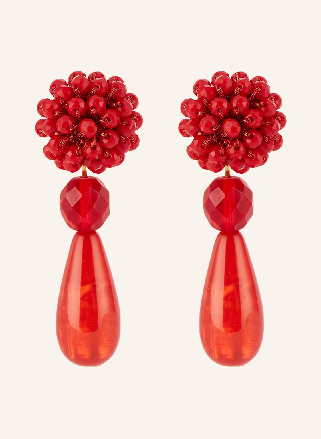 Seenberg Ohrhänger rot von Seenberg