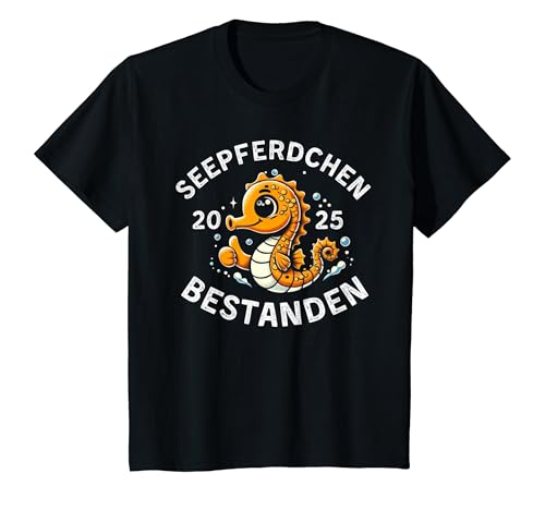 Kinder Seepferdchen bestanden 2025 T-Shirt Kinder Seepferdchen bestanden 2025 T-Shirt von Seepferdchen bestanden 2025