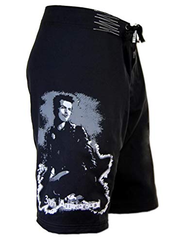 SEESTERN Herren Boardshorts Surfshorts SidVicious Sex Pistols Print ShortsXS-3XL /1546 Schwarz XL von Seestern Sportswear