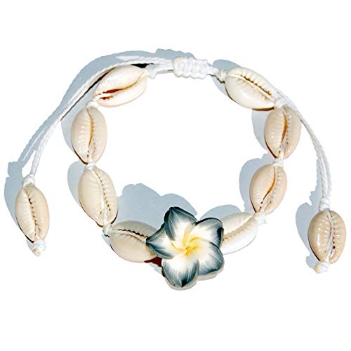 SEESTERN Kauri Muschel Armband/Armbänder Surfer Shell Bracelet /2005 Weiß_1 Stueck von Seestern Sportswear