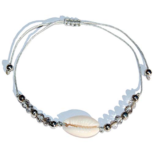 SEESTERN Kauri Muschel Armband/Armbänder Surfer Shell Bracelet /2012 Grau_1 Stueck von Seestern Sportswear