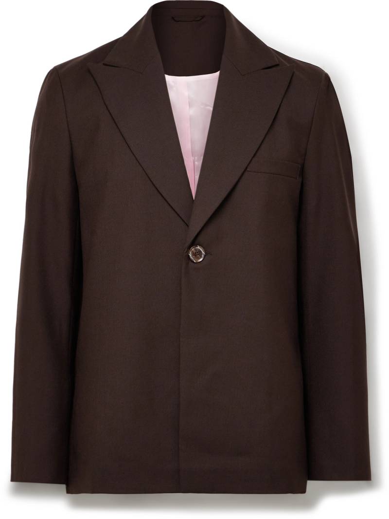 Séfr - Seydou Twill Blazer - Men - Brown - XXL von Séfr