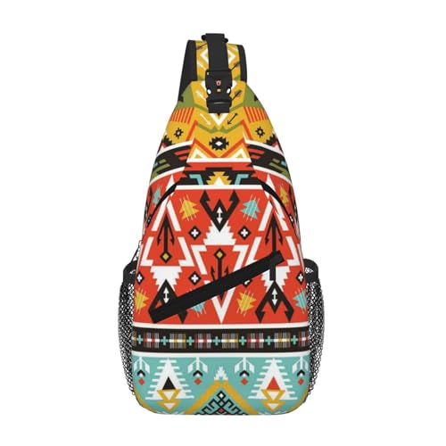 Sefzcxdn Bohemian Feather Print Chest Bag Crossbody Sling Bag Small Multipurpose Daypack For Men Women, Schwarz , Einheitsgröße Sefzcxdn Bohemian Feather Print Chest Bag Crossbody Sling Bag Small Multipurpose Daypack For Men Women, Schwarz , Einheitsgröße von Sefzcxdn