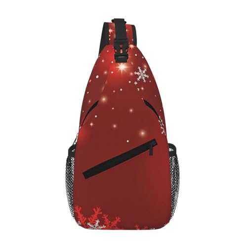 Sefzcxdn Umhängetasche mit Weihnachtsdruck, klein, Mehrzweck-Tagesrucksack für Damen und Herren, Schwarz , Einheitsgröße Sefzcxdn Umhängetasche mit Weihnachtsdruck, klein, Mehrzweck-Tagesrucksack für Damen und Herren, Schwarz , Einheitsgröße von Sefzcxdn