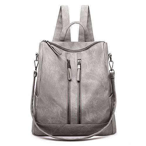 Segater® Frauen Rucksack 2-Wege-Cabrio-Umhängetaschen Mode Leder Geldbörse Damen Reise Hochschultasche Rucksackhandtaschen von Segater