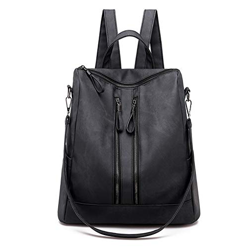 Segater® Frauen Rucksack 2-Wege-Cabrio-Umhängetaschen Mode Leder Geldbörse Damen Reise Hochschultasche Rucksackhandtaschen von Segater