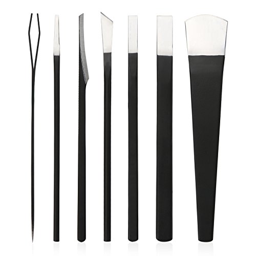 Segbeauty 7pcs Professional Pediküre Messer Set mit Aufbewahrungsbeutel, Hoher Manganstahl Nagelpflege Messer Maisentferner, Fuß Reparatur Messer Für Ingrown Nagel Kallus von Segbeauty