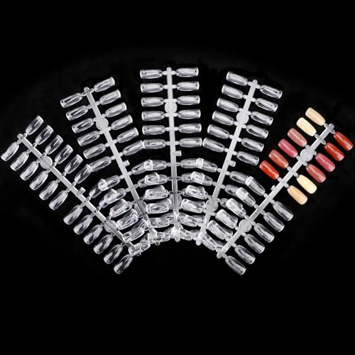 Segbeauty Nagelspitzen Nagel Display, 720Pcs Faux Ongles Conseils, Transparente Nailart Tips für Nagel Display Buch von Segbeauty