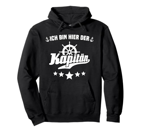 Kapitän Motorboot Geschenk Männer Fun Sprüche Boot Zubehör Pullover Hoodie Kapitän Motorboot Geschenk Männer Fun Sprüche Boot Zubehör Pullover Hoodie von Segelboot Sportboot Segelschein Segeln Geschenke