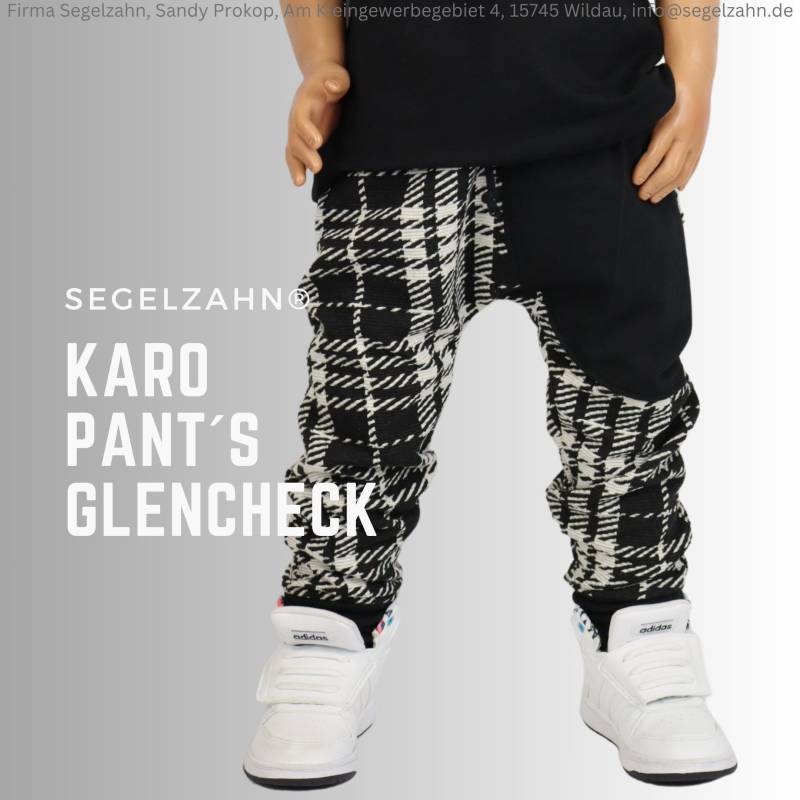 Slim Fit Hose Kariert Jungen Glencheck Ottoman Rip Hosen Unisex Robust Segelzahn Kinderkleidung Junge Mädchen Elegant Cool von Segelzahn