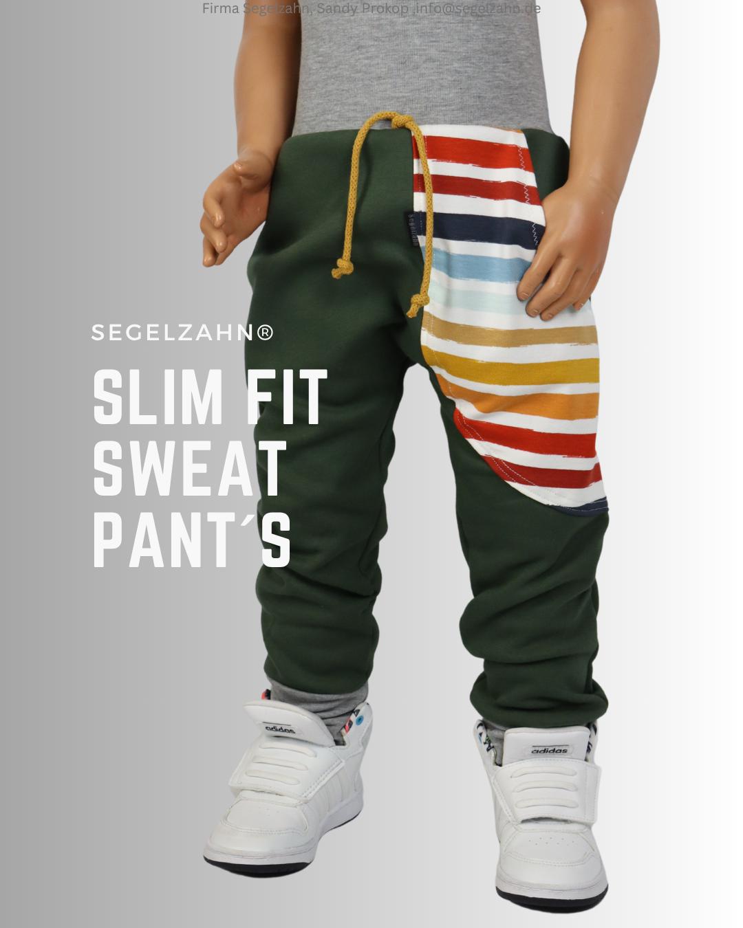 Sweat Hose Kinder, Slim Fit Jogger Unisex Kinderhose Jungen Mädchen Kind Baby Jogginghose Segelzahn Kleidung Pumphose von Segelzahn