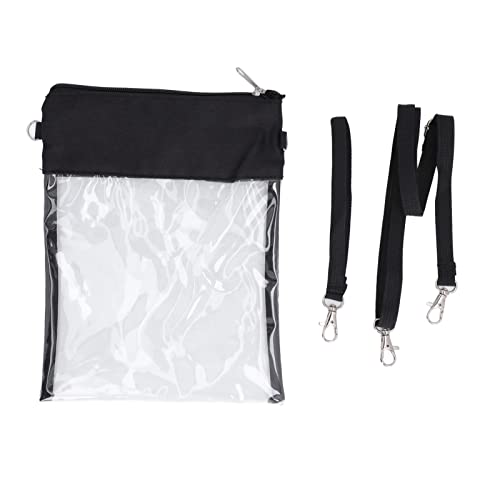 Clear Messenger Bag transparentes Umhängetasche PVC wasserdichte sichtbare Futterverstellbarer für Strand Travel Shopping -Konzerte täglich nutzen von Segrehy