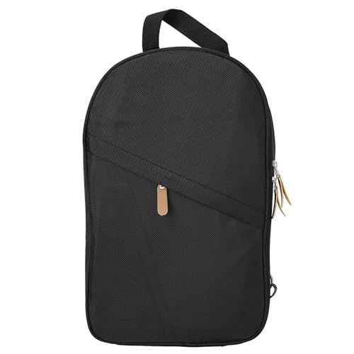 Segrehy Camping -Umhängetaschen Verstellbares Riemen Multi -Kompartiment große Kapazitäts -Schulter -Oriententasche Tragbarer Beutel für Männer Frauen Outdoor Wanderpicknick Polyester (Schwarz) von Segrehy