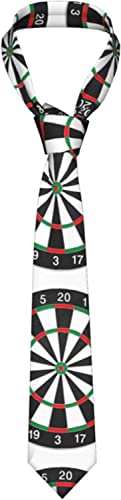 Segur Target Dart Herren-Krawatte Neuheit Seidenkrawatte für die tägliche Arbeit Party, Siehe Abbildung, One size von Segur