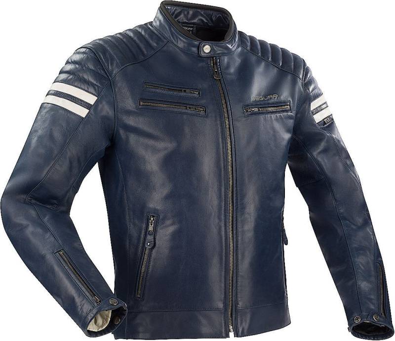 Segura Motorradjacke Funky Motorrad Lederjacke herausnehmbares Innenfutter von Segura