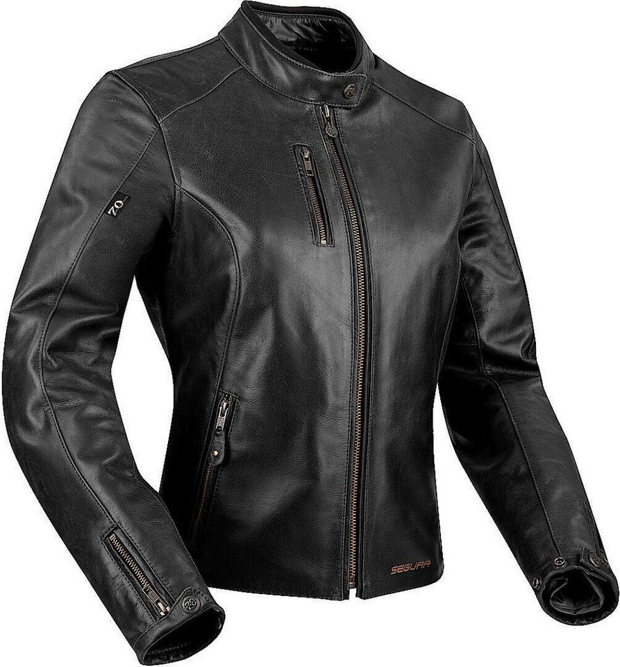 Segura Motorradjacke Laxey Damen Motorrad Lederjacke von Segura